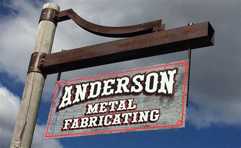 anderson metal fabricating|anderson design fabrication.